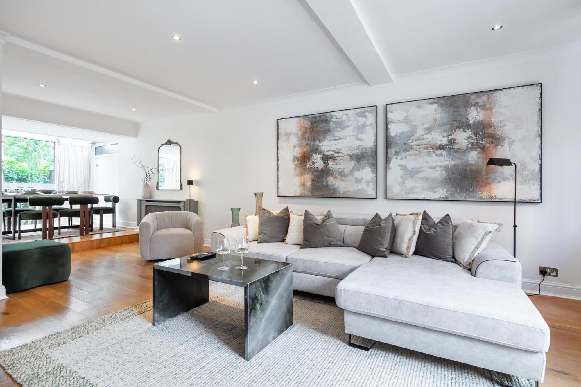 Вилла Rare 4Beds Townhouse In Kensington With Patio Лондон Экстерьер фото